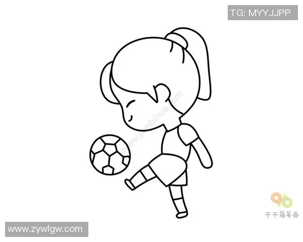 小学生在阳光下踢足球的快乐时光与友谊的图画作品展示